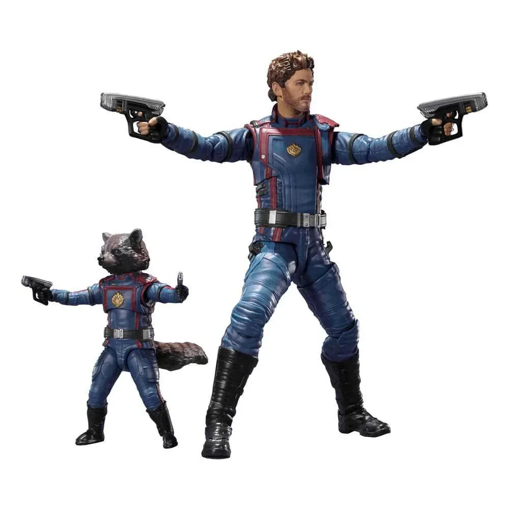 Marvel Figuren S.h. Figuarts Star Lord & Rocket Raccoon 6-15 Cm by Tamashii Nations – cover