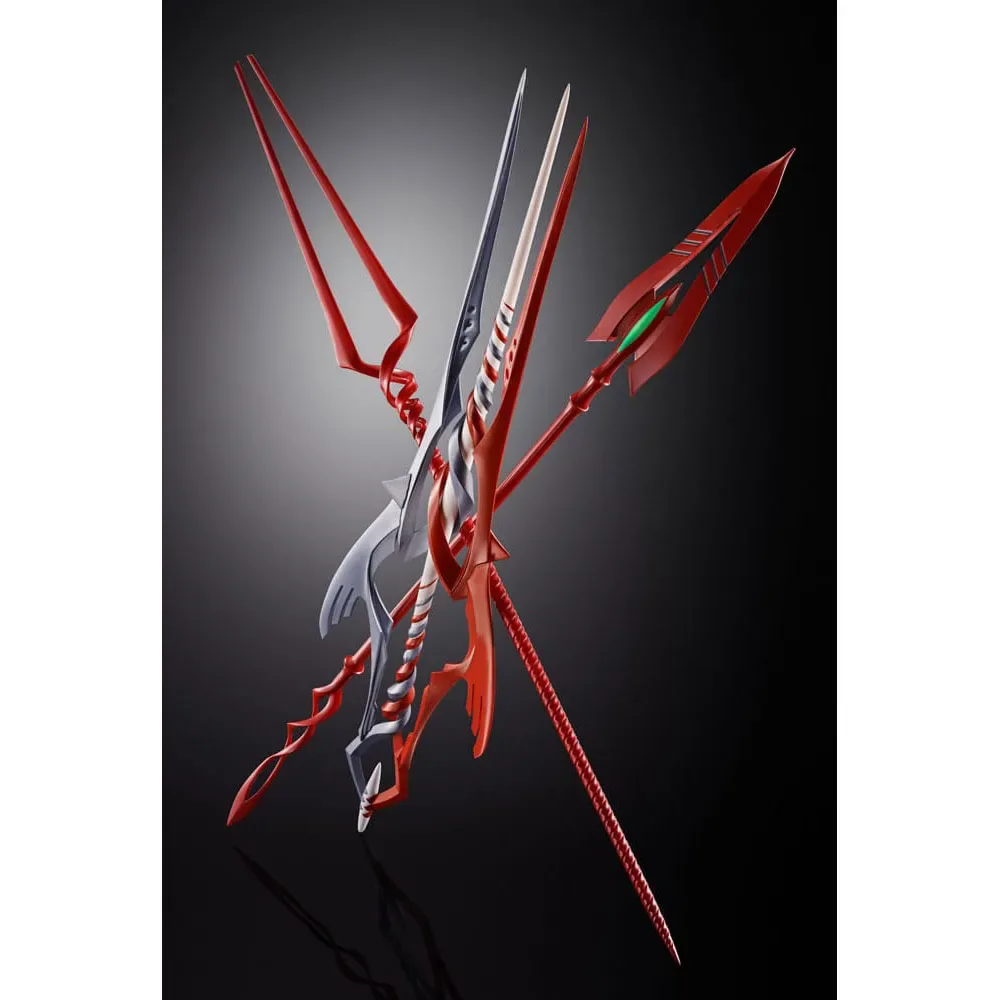 Neon Genesis Evangelion Set Van 3 Speren Voor Eva 30th Met De Spear Another Color Metal Build Accessoireset van Tamashii Nations – cover