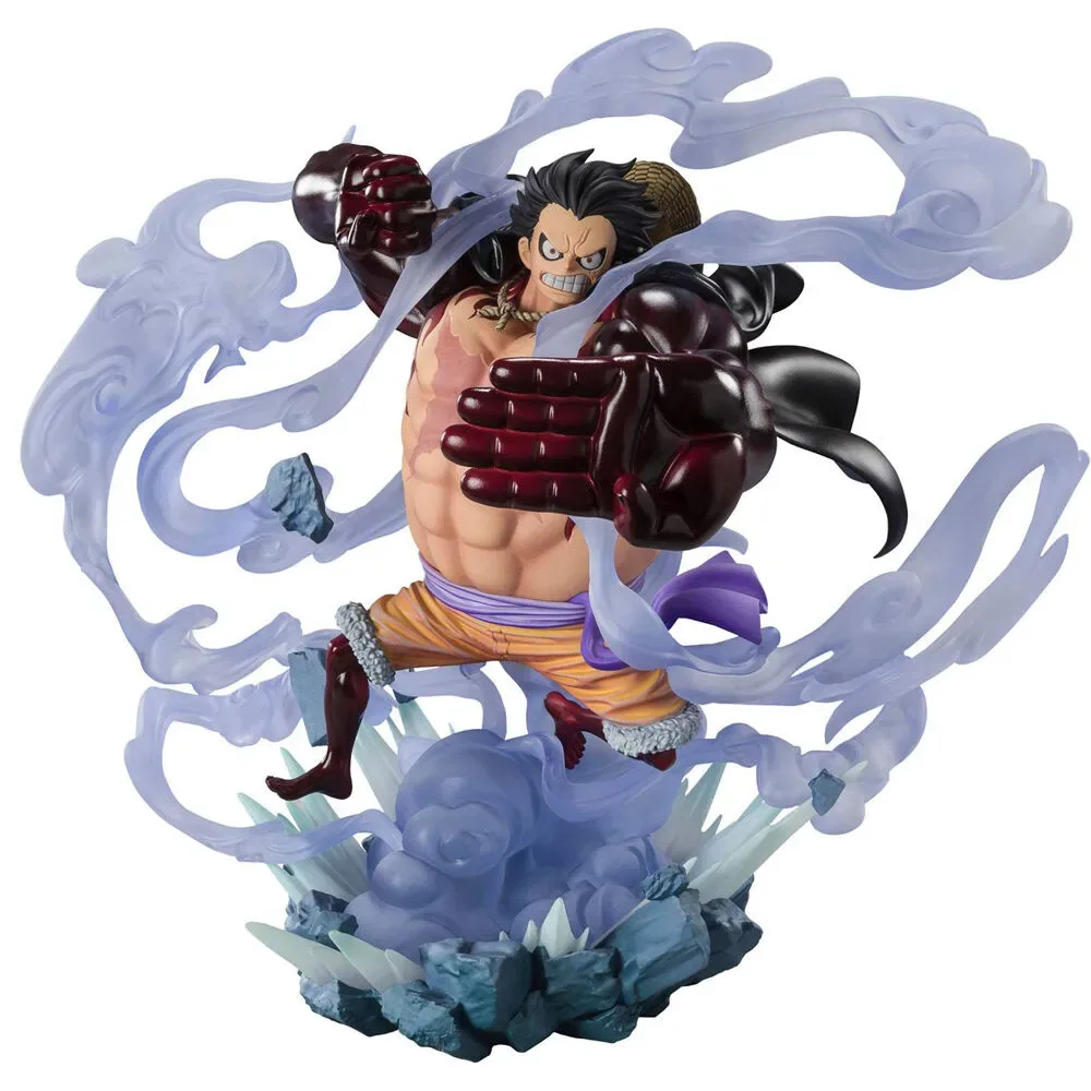 One Piece Monkey D Luffy Gear 4 Battle Of Monsters On Onigashima Figuur de Tamashii Nations – jaquette
