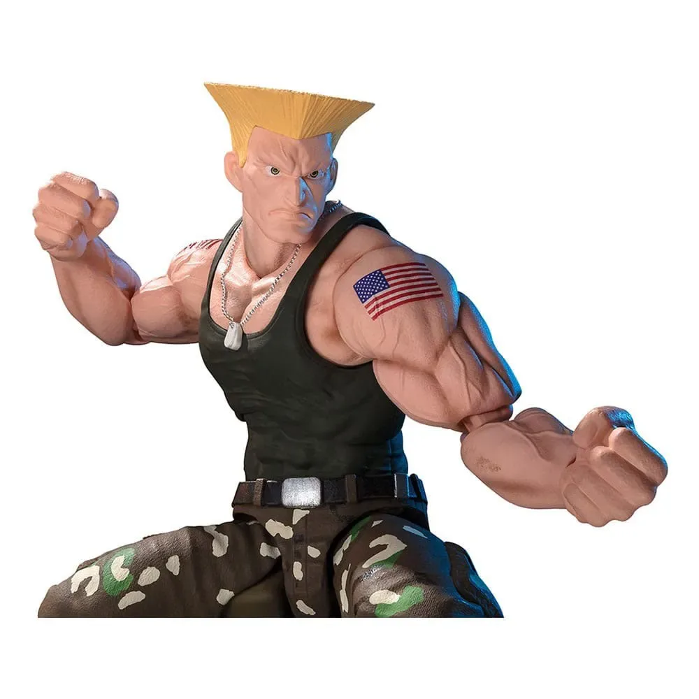 Figurine Guile Avec Tenue Street Fighter 216 Cm de Tamashii Nations – jaquette