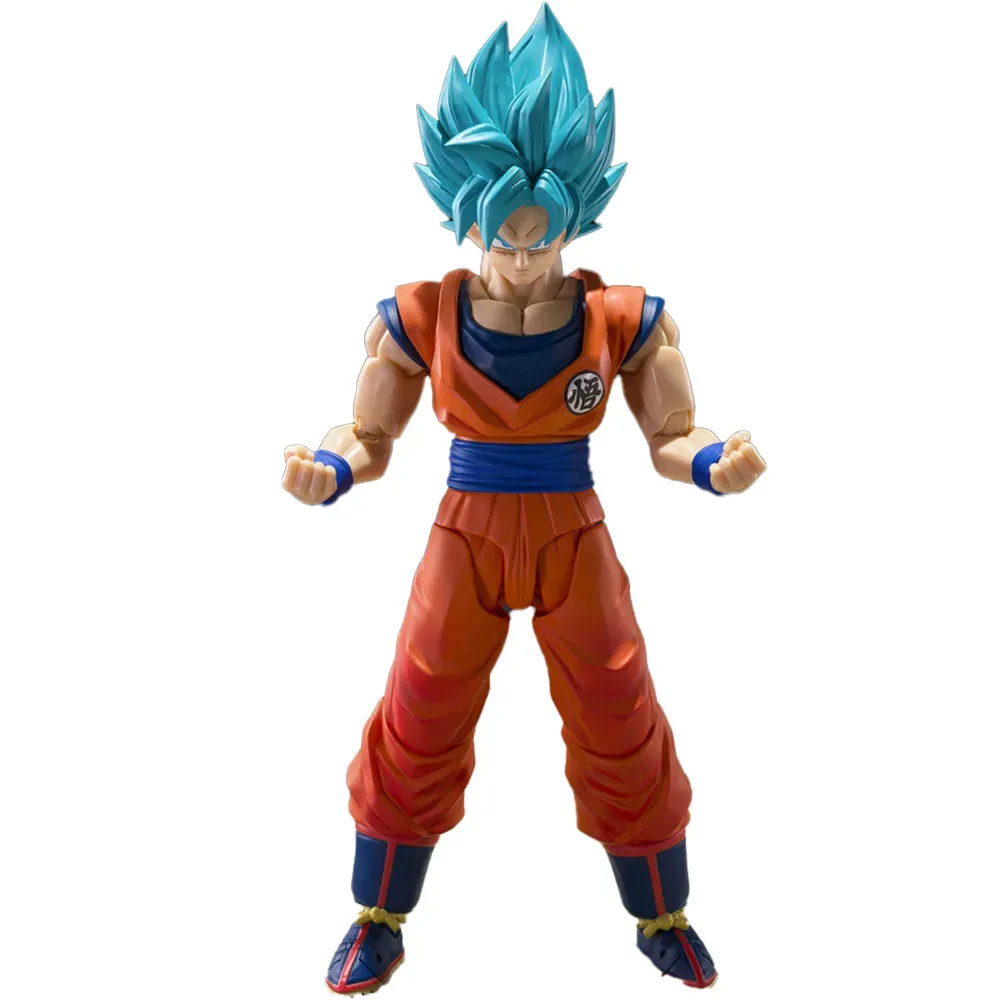 Super Saiyan God Super Saiyan Son Goku Figur från Tamashii Nations – omslag