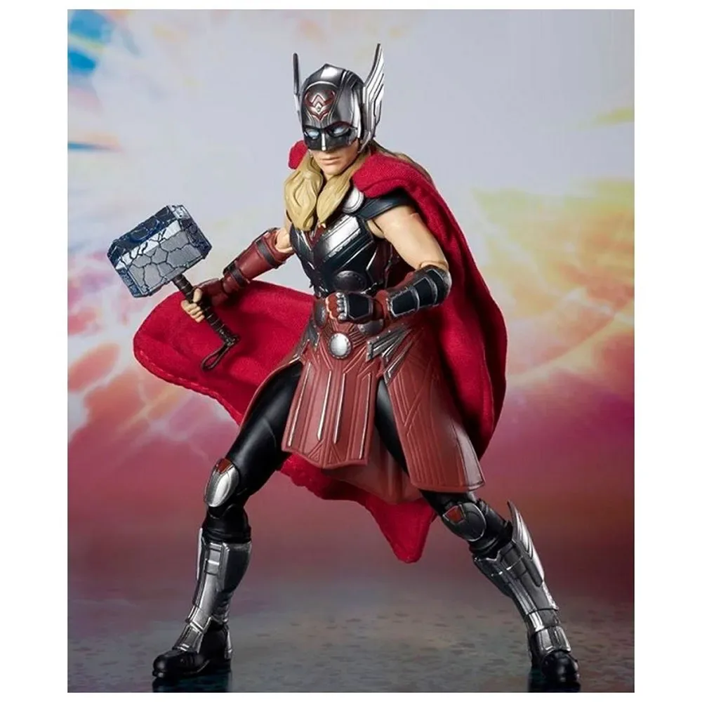 Figurine De La Puissante Jane Foster Thor Amour Et Tonnerre 14.5 Cm de Tamashii Nations – jaquette