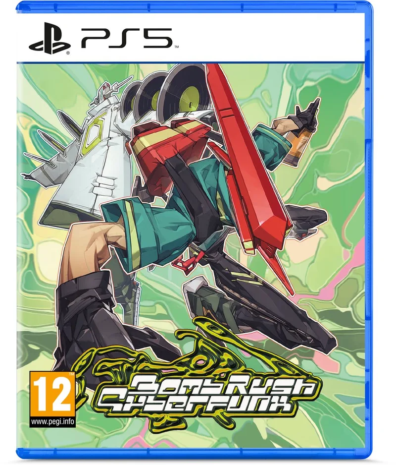 Bomb Rush Cyberfunk by Team Reptile, PS5 – cover