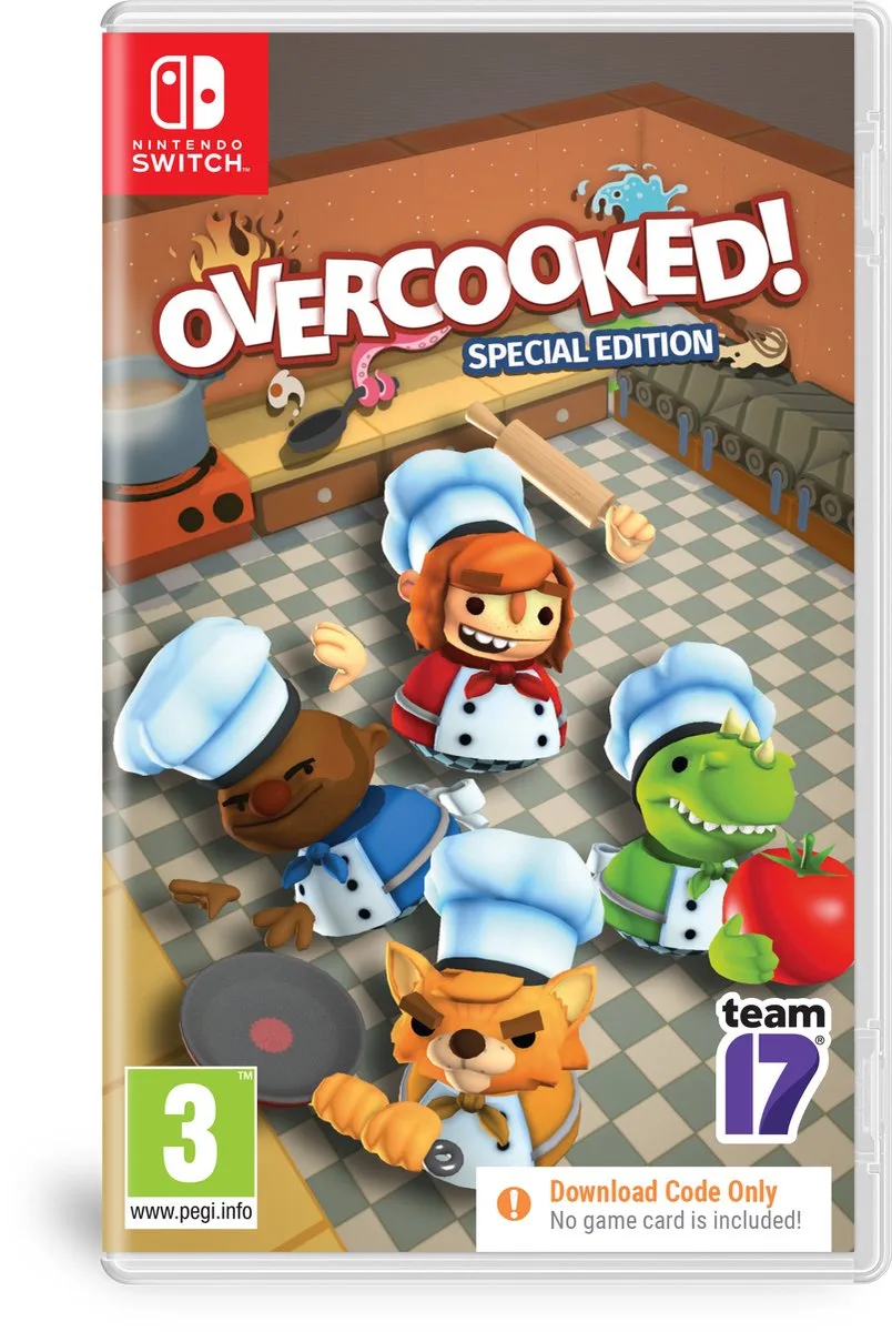 Overcooked! Special Edition från Team17, Nintendo Switch – omslag