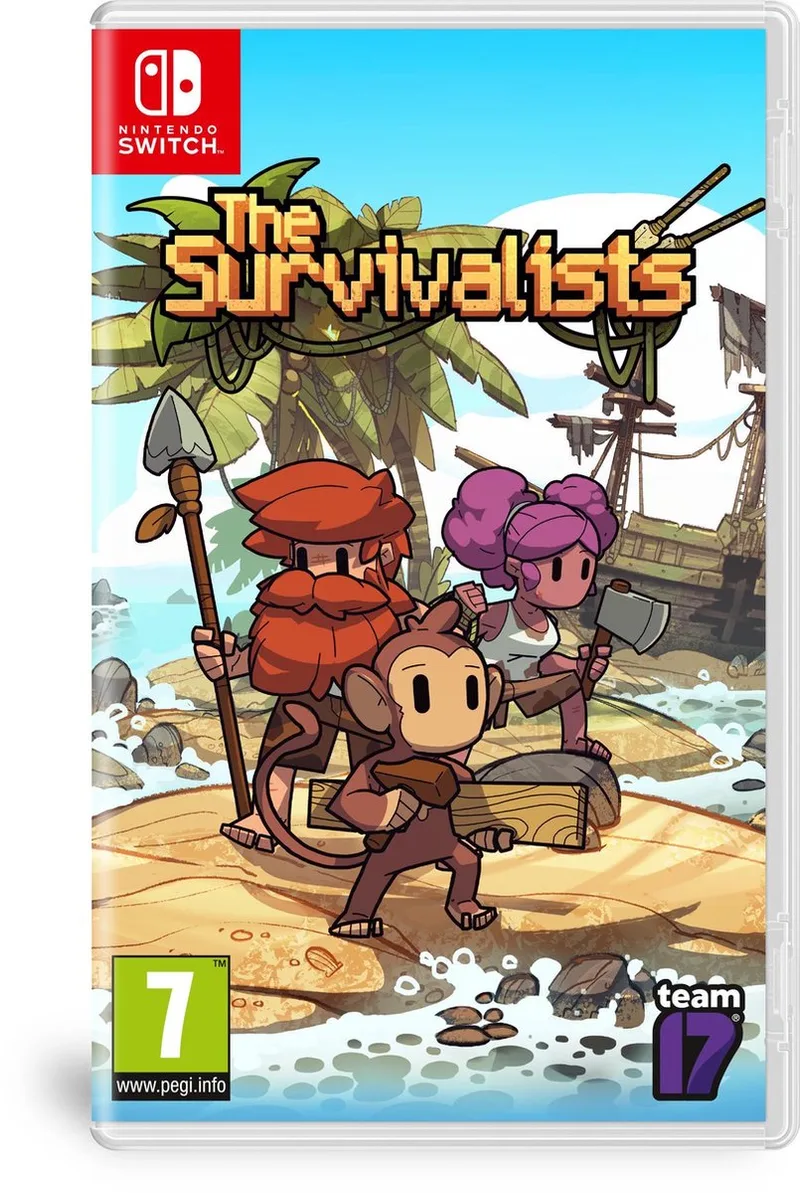 The Survivalists by Team17, Nintendo Switch – cover