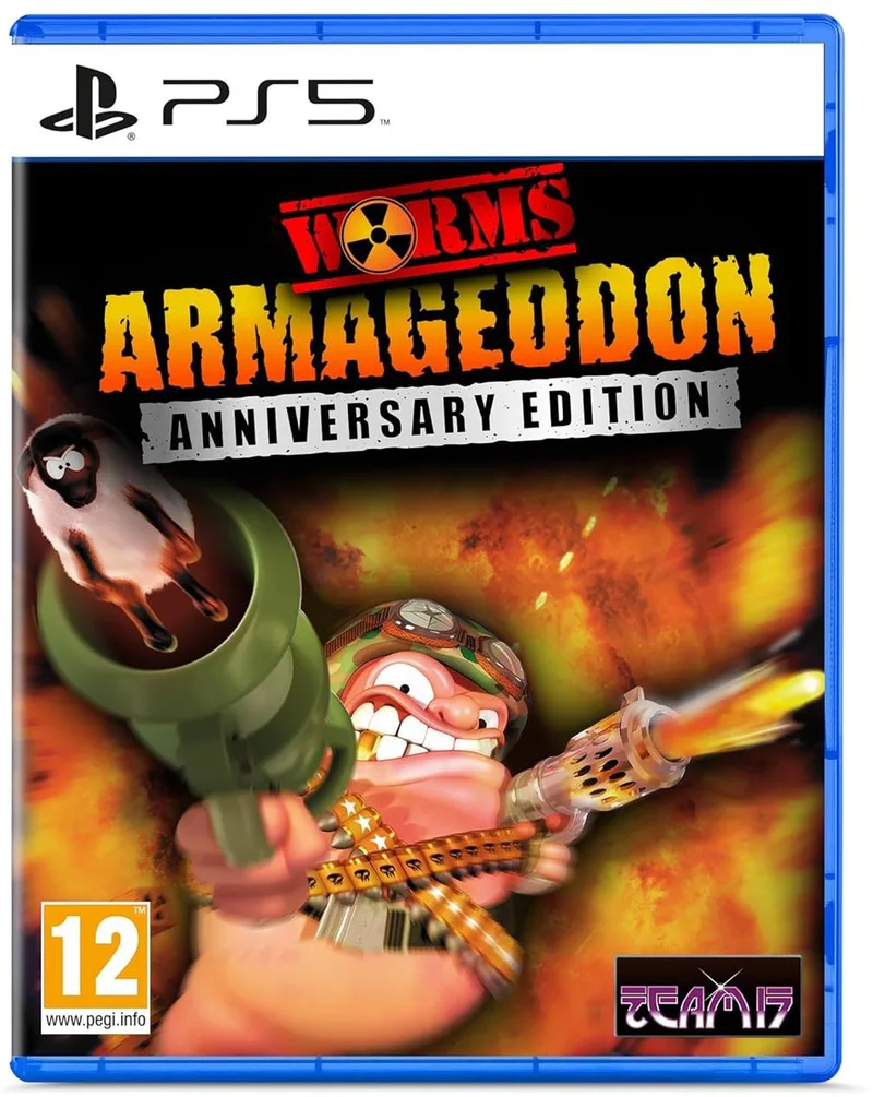 Worms Armageddon Anniversary Edition de Team17, PS5 – jaquette