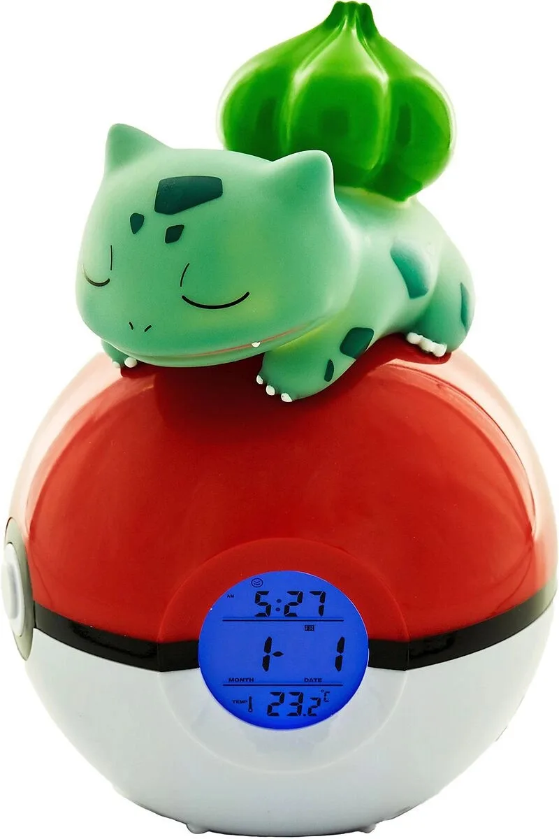 Pokemon - Bulbasaur Light-Up Radio Alarm Clock van Teknofun – cover