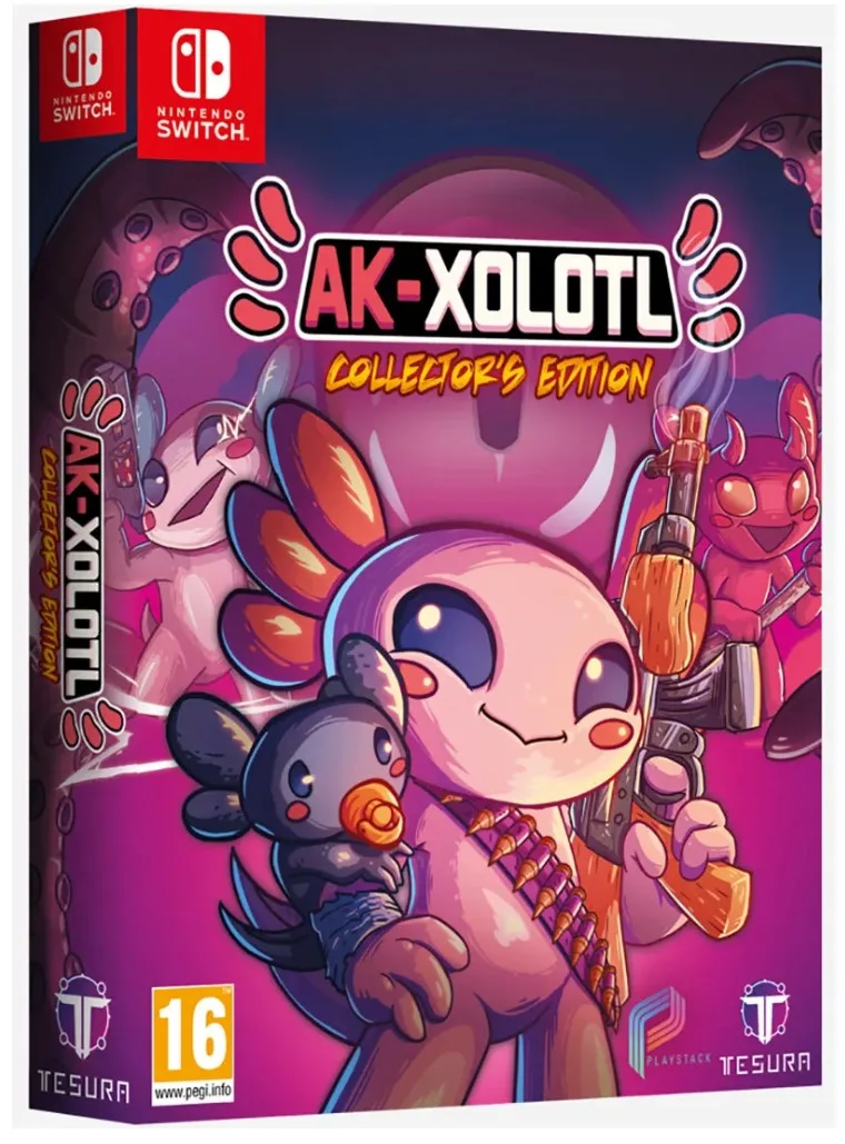 AK-Xolotl Collector's Edition de Tesura, Nintendo Switch – jaquette