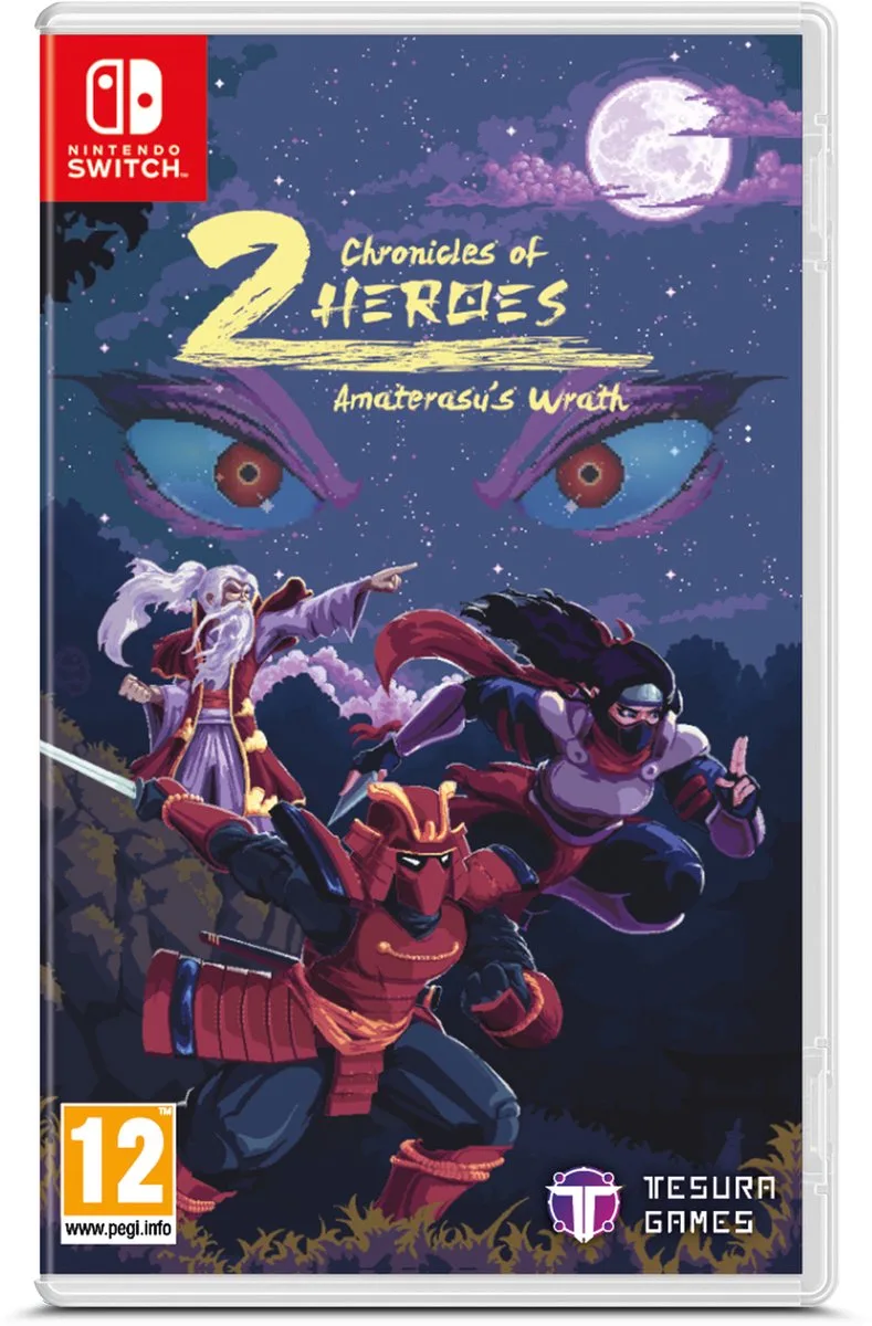 Chronicles of 2 Heroes Amaterasu's Wrath van Tesura, Nintendo Switch – cover