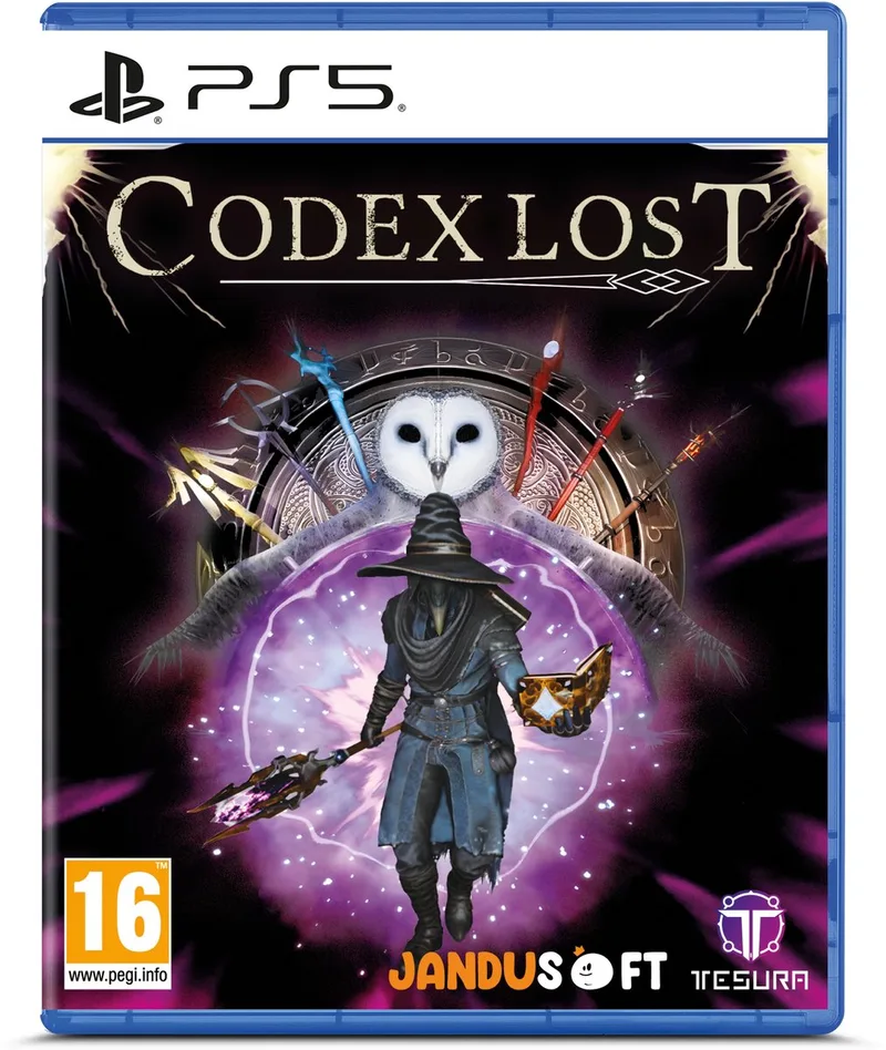 Codex Lost - PS5 versie van Tesura, PS5 – cover