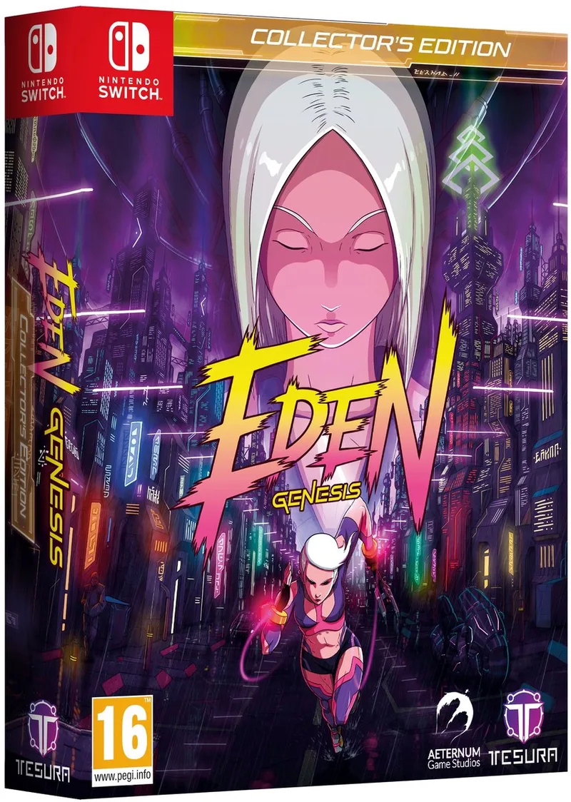 Eden Genesis Collector's Edition van Tesura, Nintendo Switch – cover
