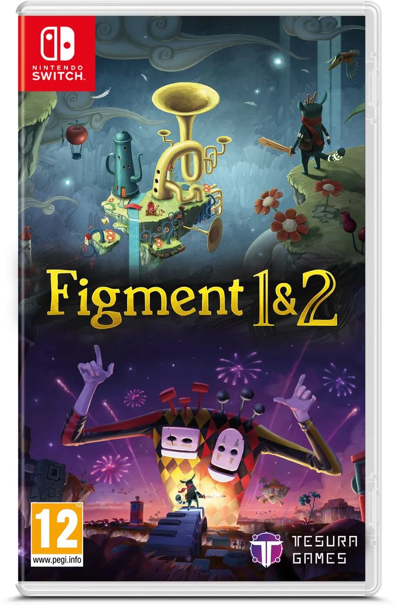 Figment 1 & 2 by Tesura, Nintendo Switch – cover