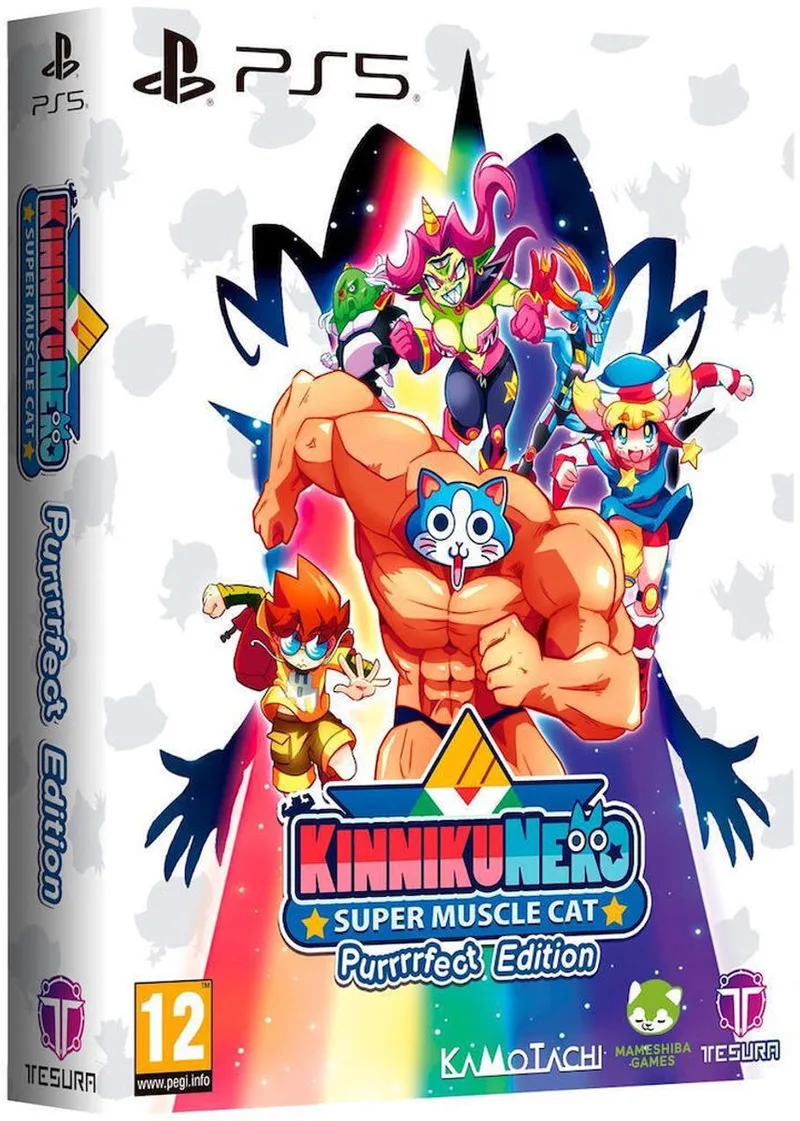 KinnikuNeko: Super Muscle Cat Purrrrfect Edition by Tesura, PS5 – cover