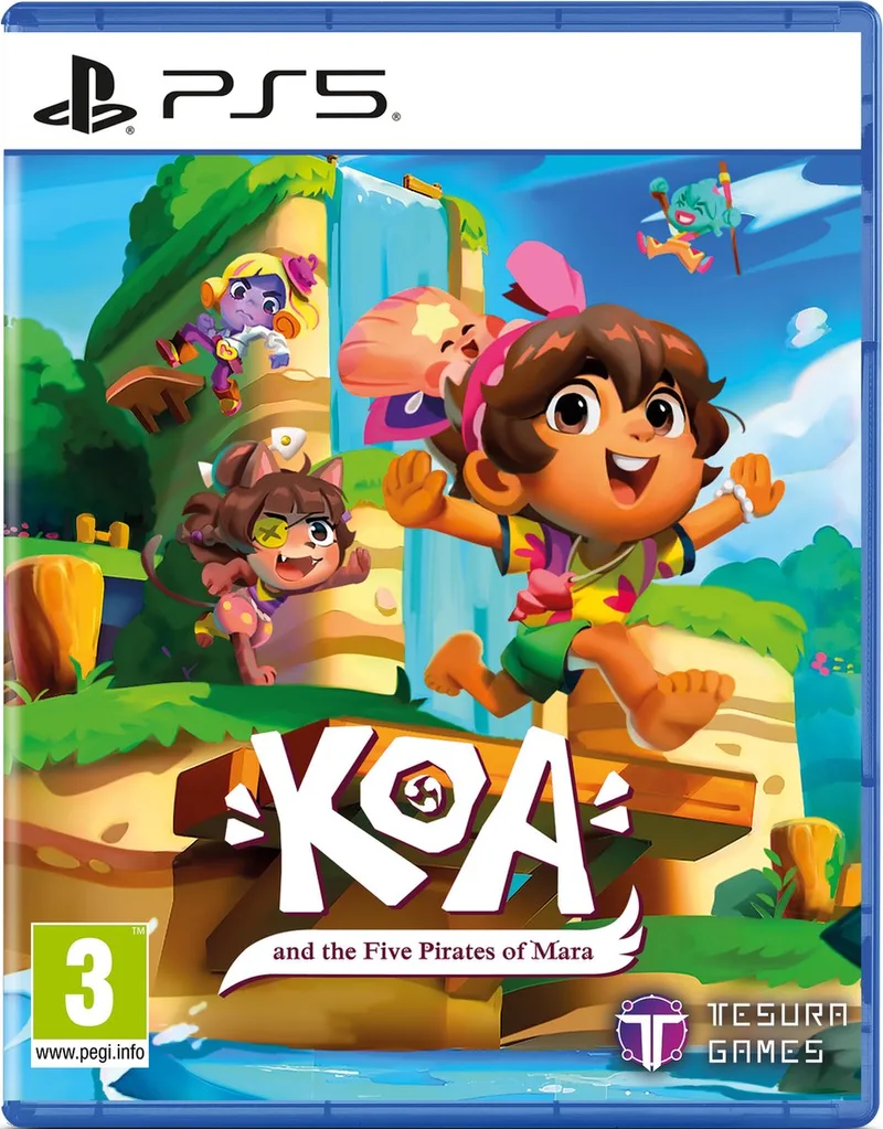Koa and the Five Pirates of Mara van Tesura, PS5 – cover