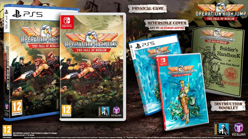 Operation Highjump: The Fall of Berlin by Tesura, PS5 – cover