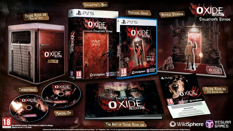 Oxide Room 208 Collector's Edition by Tesura, PS5 – cover
