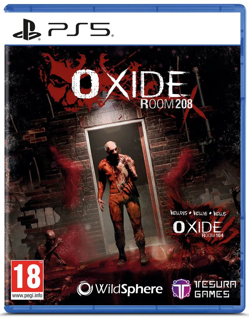 Oxide Room 208 van Tesura, PS5 – cover