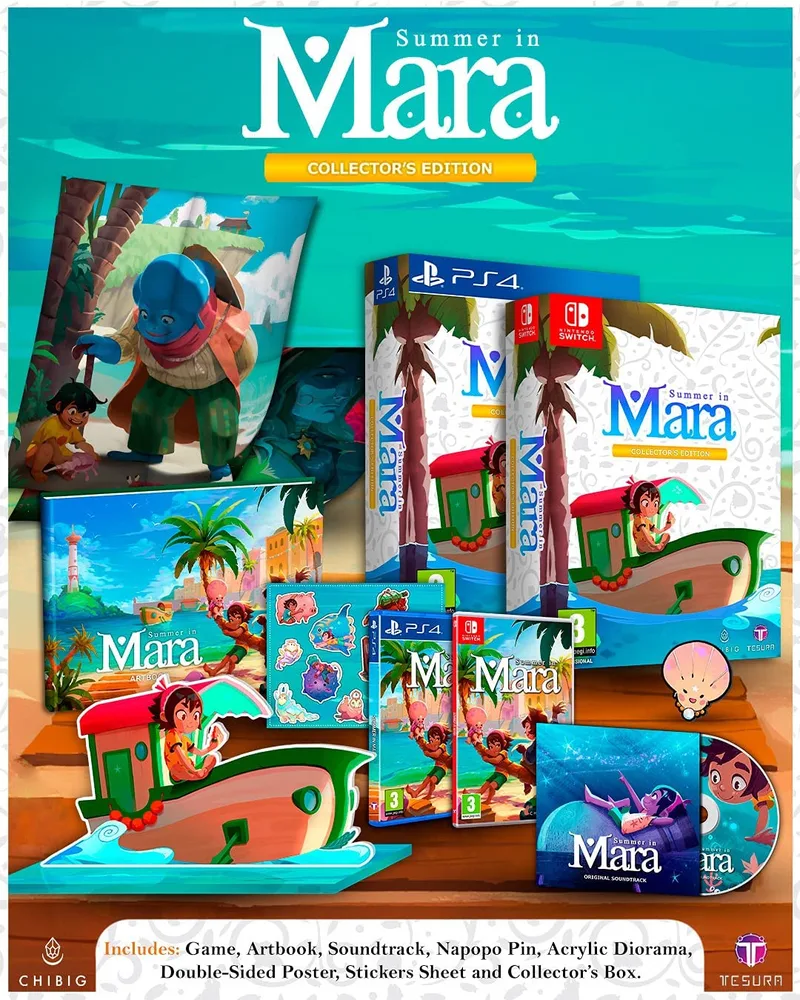 Summer in Mara Collector's Edition by Tesura, Nintendo Switch – cover