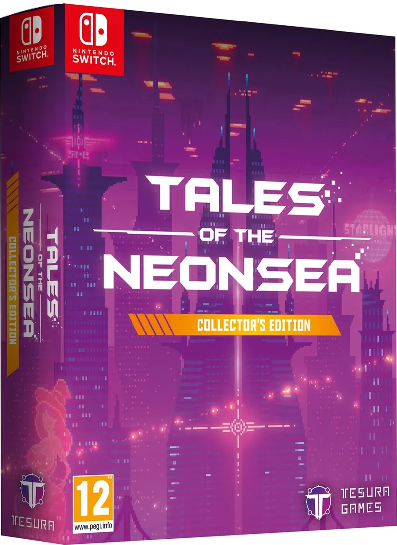 Tales of the Neon Sea - Collector's Edition van Tesura, Nintendo Switch – cover
