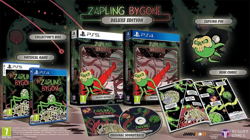 Zapling Bygone Deluxe Edition de Tesura, PS5 – jaquette