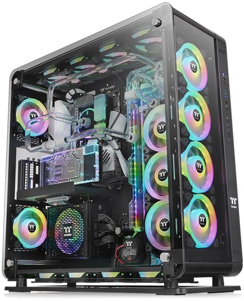 Core P8 TG Full Tower van Thermaltake, Zwart – cover