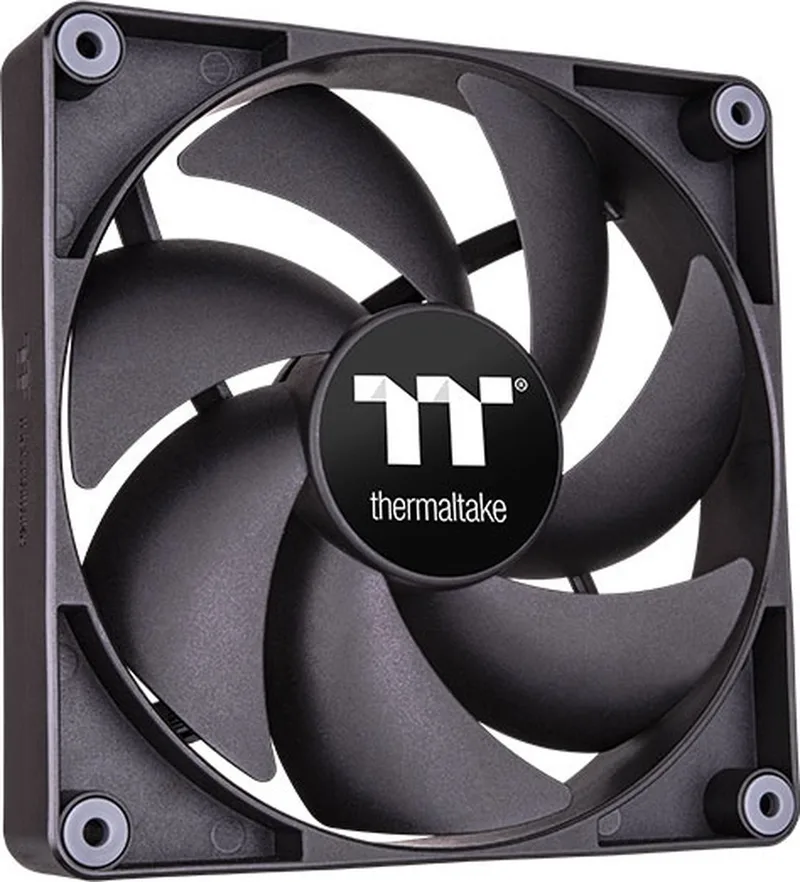 CT120 - Ventilator Koeler voor PC - 2x120mm - Stil - PWM 500-2000 RPM - Modulair by Thermaltake, Black – cover