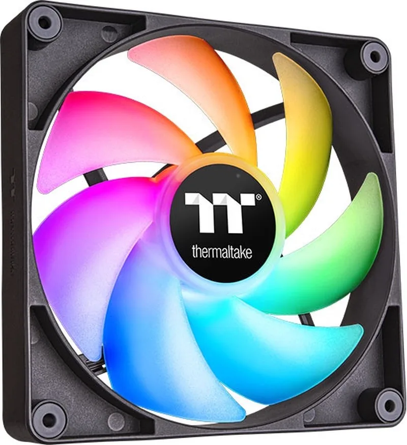 CT140 ARGB Sync - Ventilator Koeler voor PC - 2x140mm - Stil - PWM 500-1500 RPM van Thermaltake, Zwart – cover