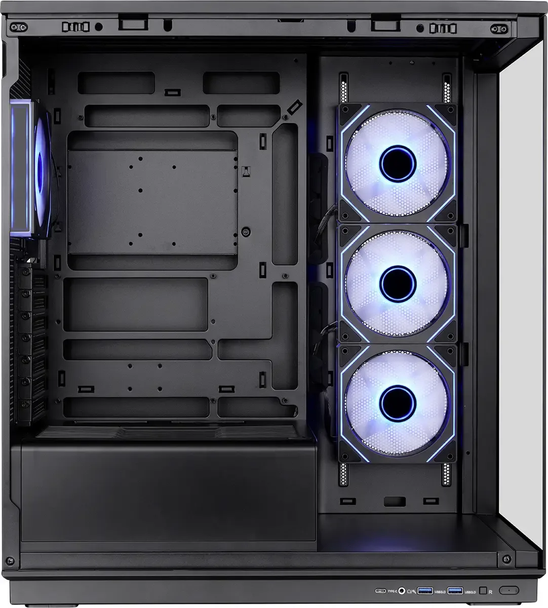 Geh Thermaltake Stage 450 TG Midi Tower "ARGB" Black retail by Thermaltake – cover