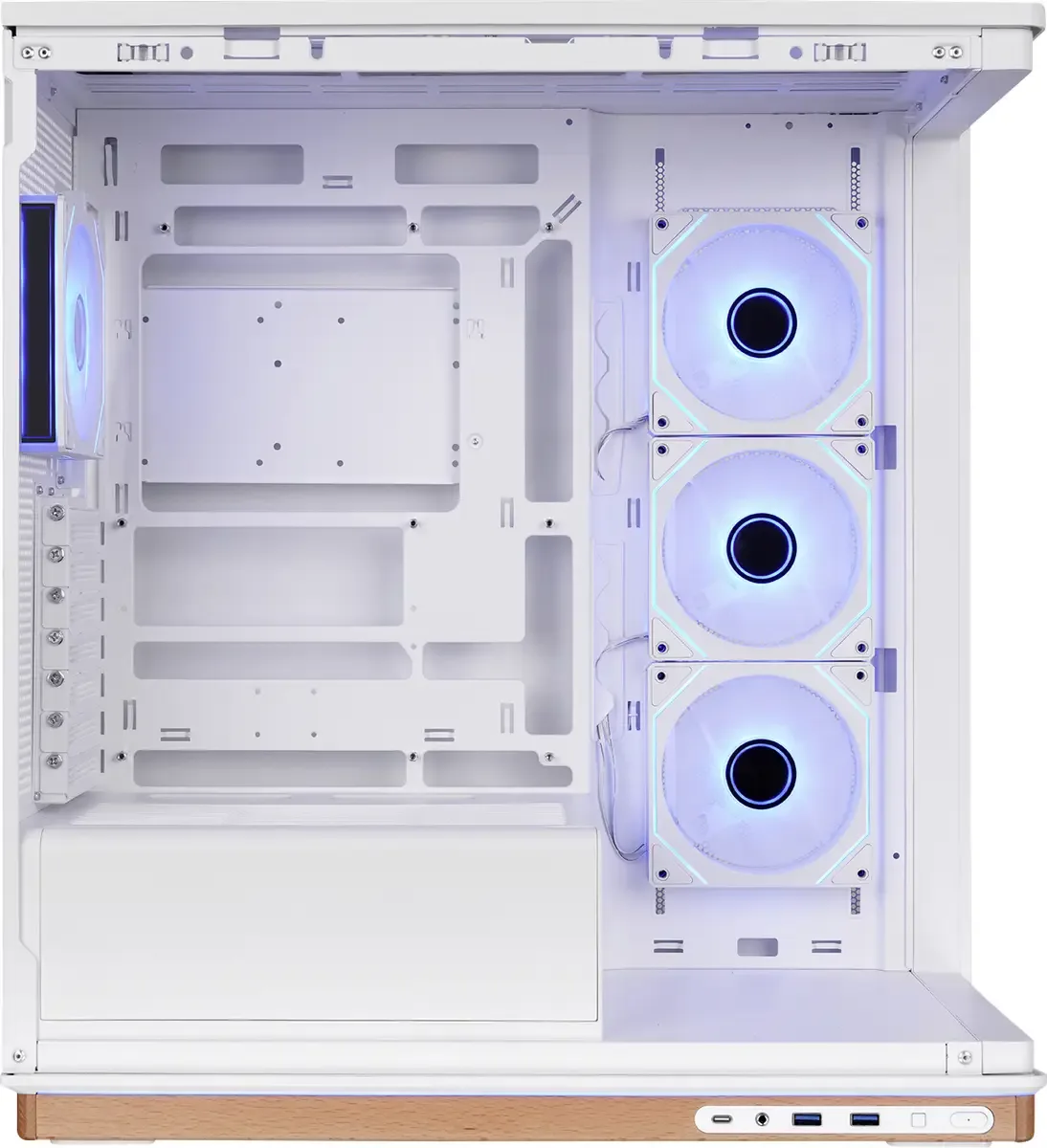 Geh Thermaltake Stage 500 TG Full Tower "ARGB Snow" White retail by Thermaltake – cover