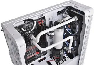 K Thermaltake Pacific C-PRO G1 4 PETG Tube 16mm OD Compression Chrome Chrome by Thermaltake – cover 2 of 3