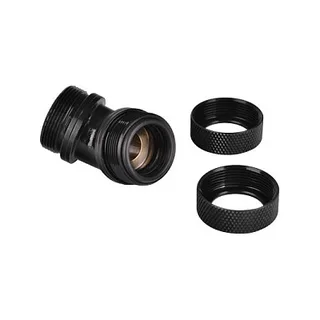 K Thermaltake Pacific PETG Tube 45-Degree dual compression 16mm OD - Black by Thermaltake – cover 1 of 2