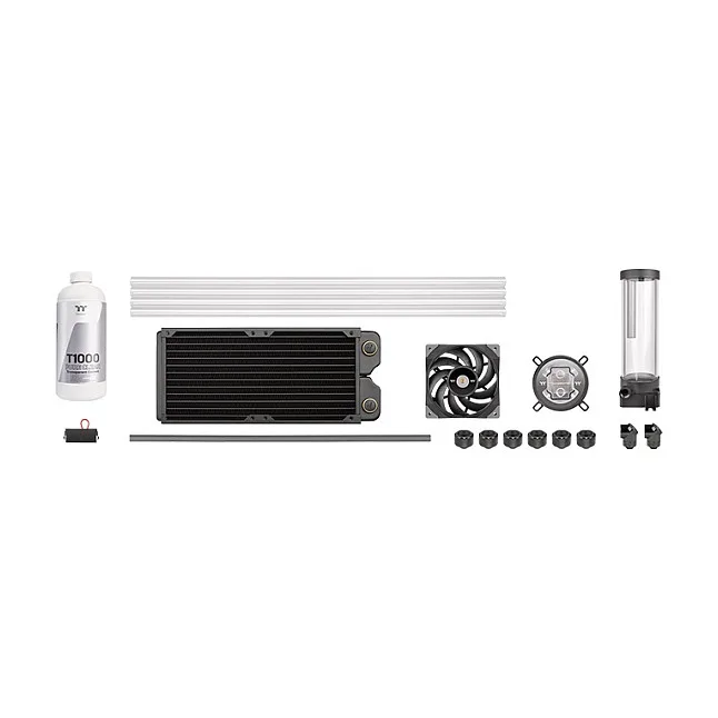 K Thermaltake Pacific TOUGH C240 LIQUID COOLING KIT pure clear coolant van Thermaltake – cover