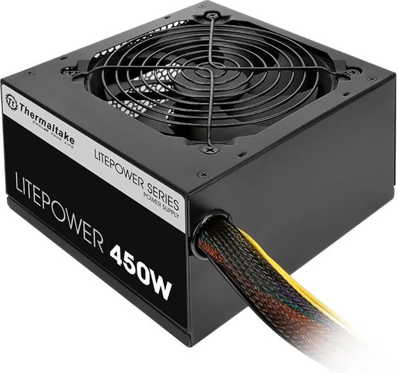 Litepower G2 power supply unit 450 W 24-pin ATX ATX de Thermaltake, Noir – jaquette