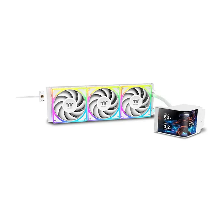 MAGCurve 360 Ultra Snow AIO ARGB Fan by Thermaltake – cover 1 of 2