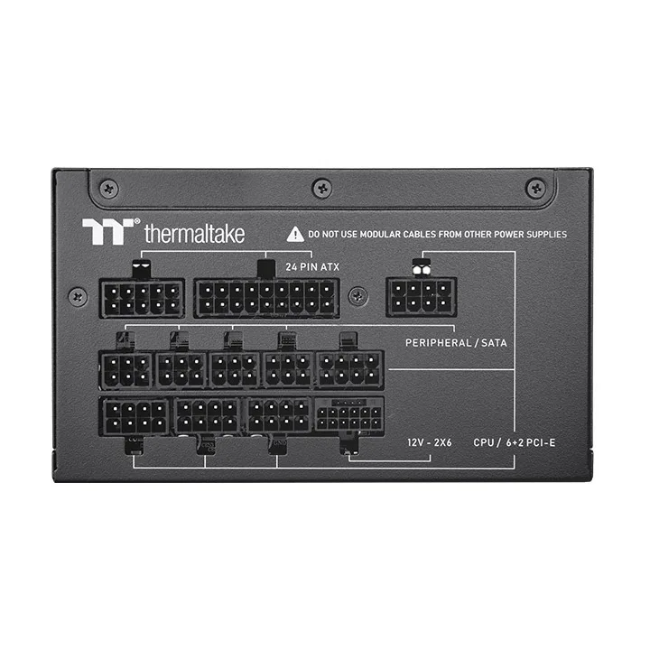 Netzteil Thermaltake Toughpower XT 1000W ATX3.1/GEN5 80+G BK retail fra Thermaltake – cover