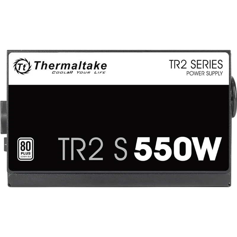 Netzteil Thermaltake TR2 S 550W ATX 80+ Black retail de Thermaltake – jaquette