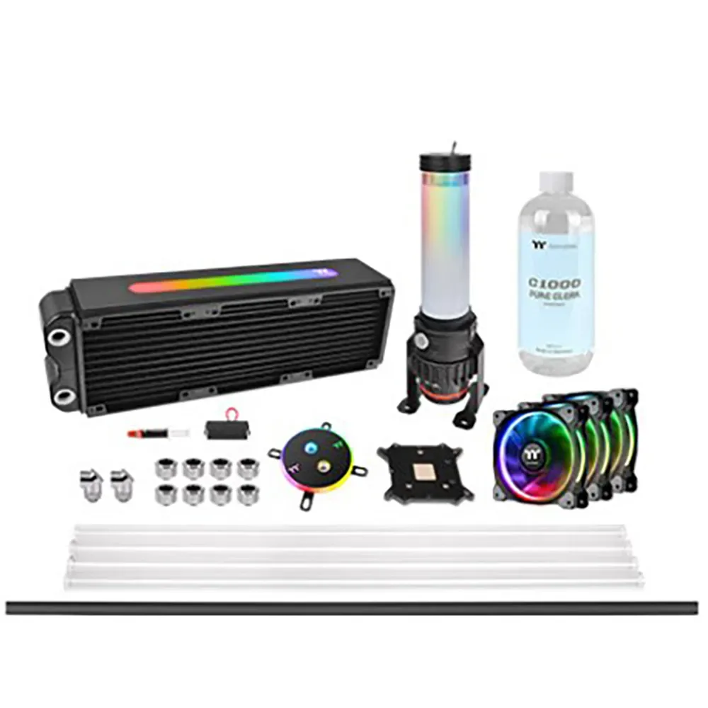 Pacific M360 Plus D5 Complete Waterkoelingskit by Thermaltake – cover