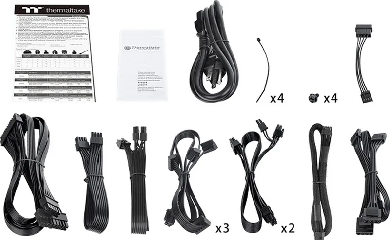 Power supply THERMALTAKE Toughpower GF3 van Thermaltake, Kleurloos – cover
