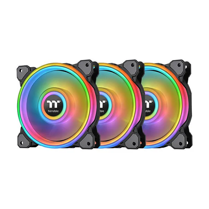 Riing Quad 12 RGB de Thermaltake – jaquette