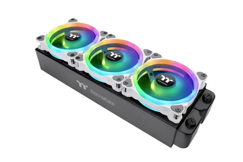 Riing Trio 12 RGB Radiator Fan White TT Premium Edition by Thermaltake – cover 2 of 3