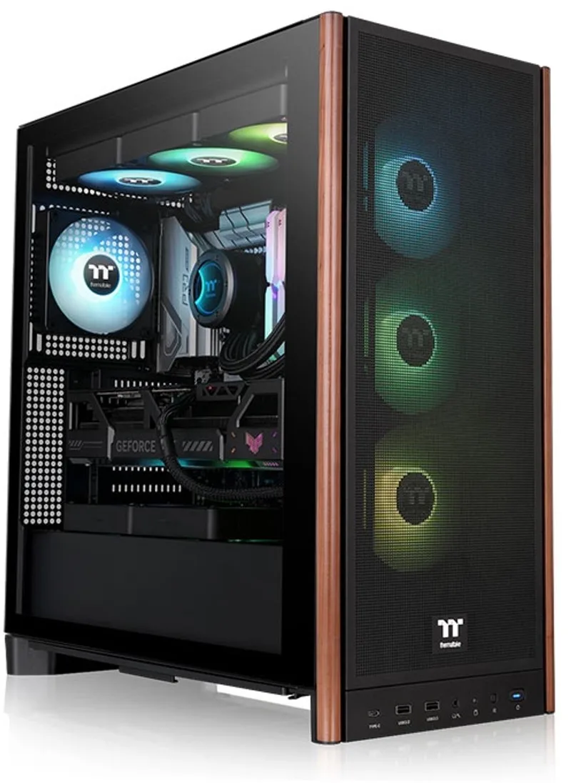 S370 WS Midi Tower de Thermaltake, Noir – jaquette