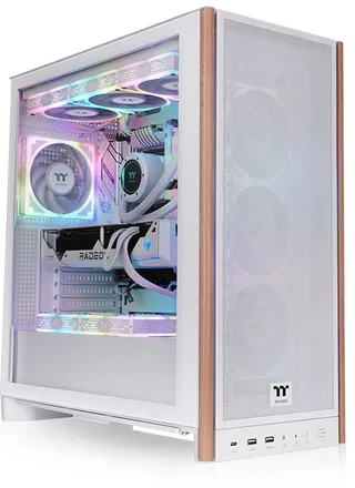 S370 WS Snow Midi Tower by Thermaltake, White – cover 1 of 2