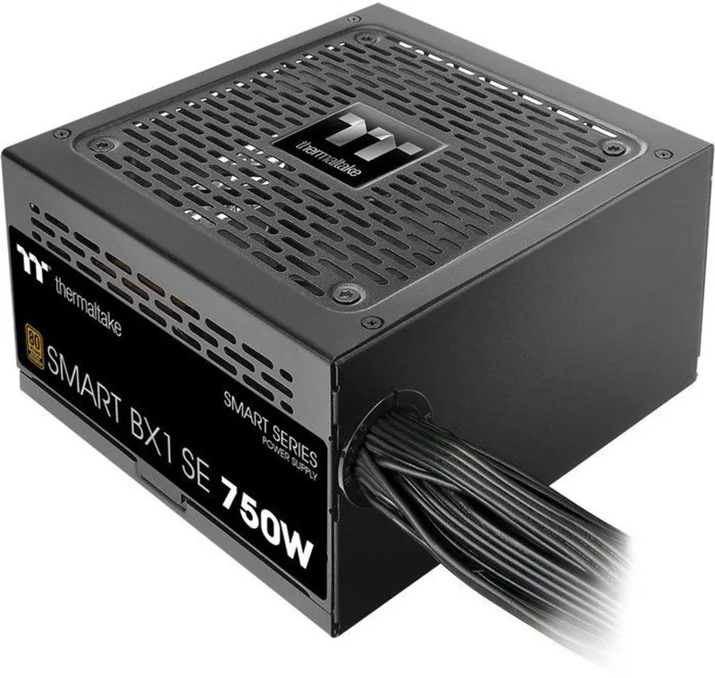 SMART BX1 SE - Niet-modulaire pc-voeding - 750 W - 80 Plus Bronze de Thermaltake, Noir – jaquette