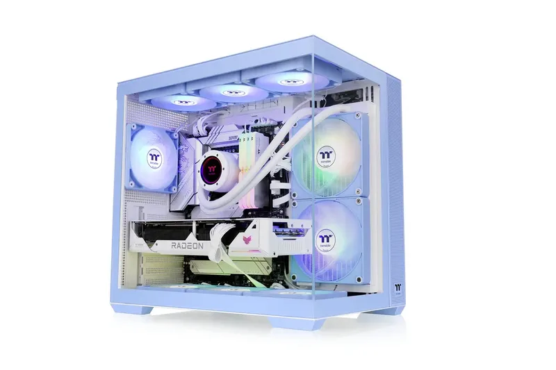 View 380 TG ARGB Hydrangea Blue by Thermaltake – cover 2 of 2