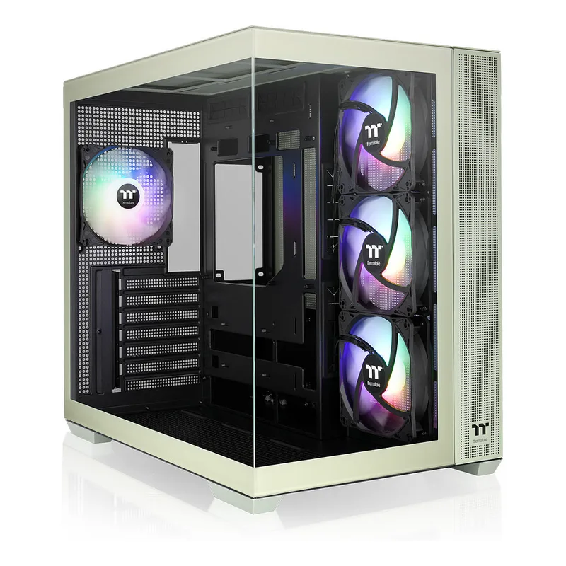 View 380 TG ARGB Matcha Green van Thermaltake – cover
