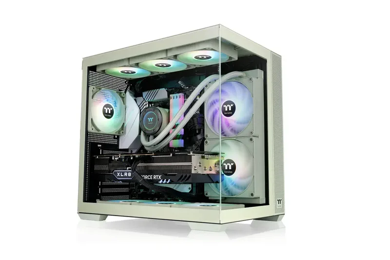View 380 TG ARGB Matcha Green från Thermaltake – omslag 2 av 3