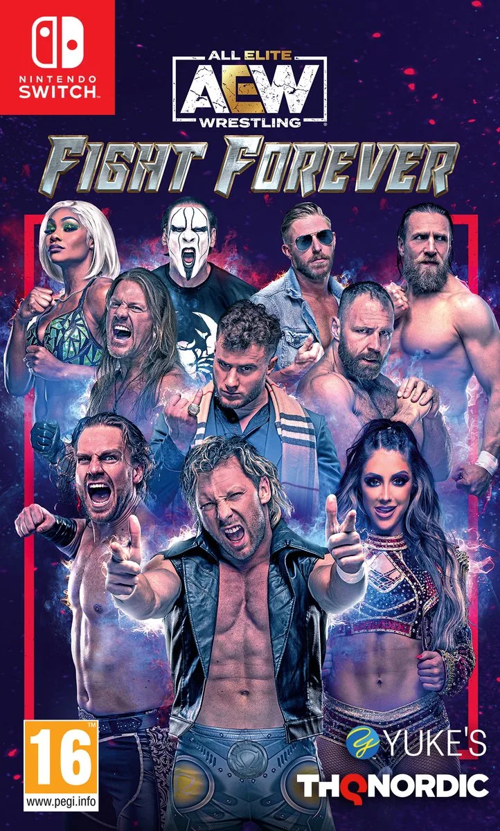 AEW All Elite Wrestling: Fight Forever by THQ Nordic, Nintendo Switch – cover