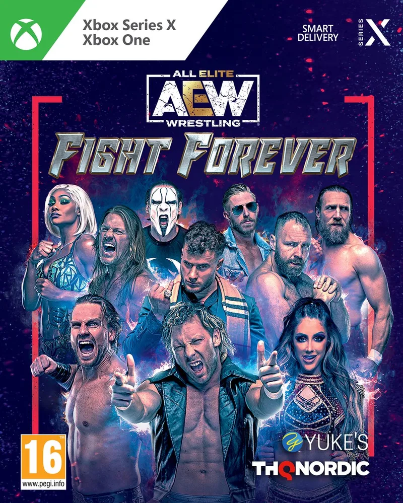 AEW All Elite Wrestling: Fight Forever by THQ Nordic, Xbox Series X | S – cover