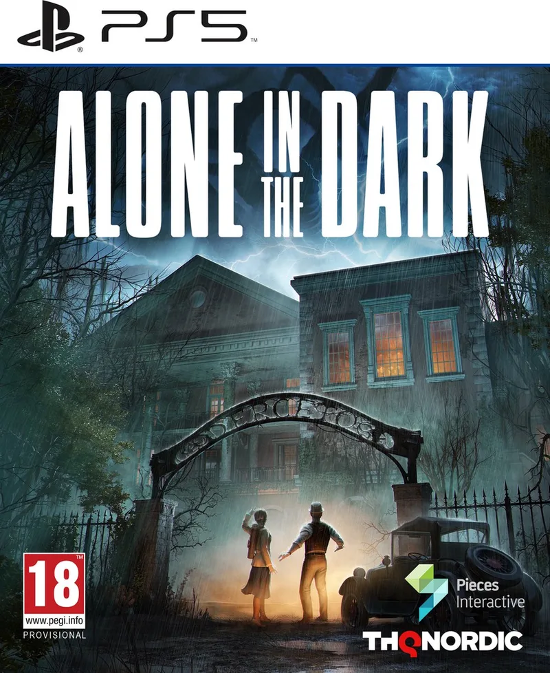 Alone in the Dark de THQ Nordic, PS5 – jaquette