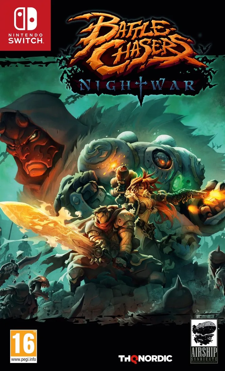 Battle Chasers - Nightwar de THQ Nordic, Nintendo Switch – jaquette